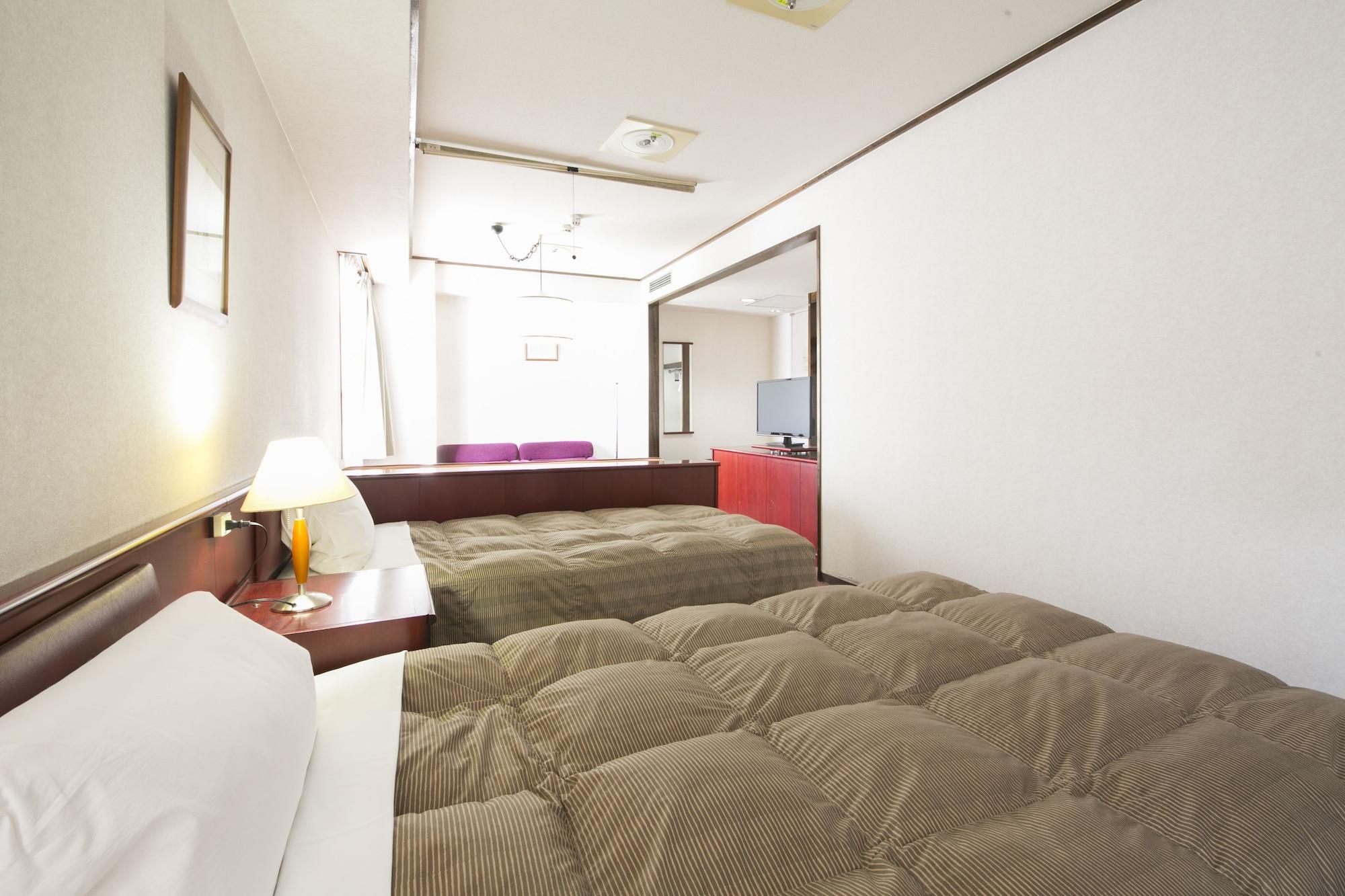 Hotel S-Plus Hiroshima Peace Park Exteriör bild
