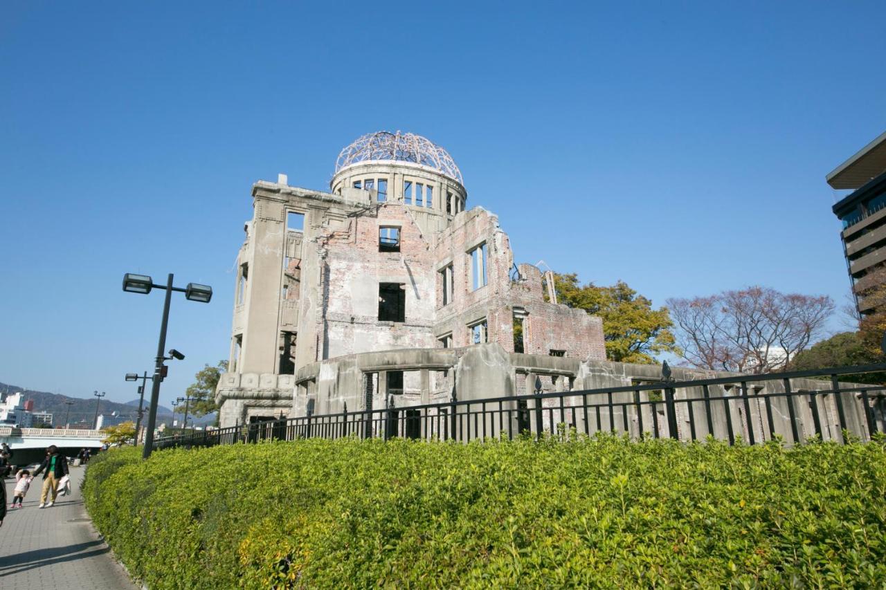 Hotel S-Plus Hiroshima Peace Park Exteriör bild