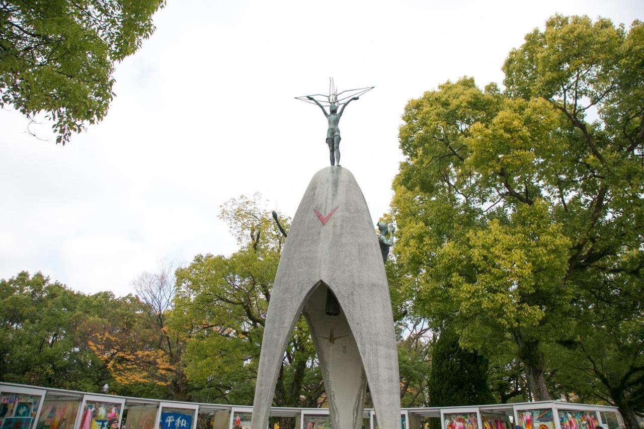 Hotel S-Plus Hiroshima Peace Park Exteriör bild