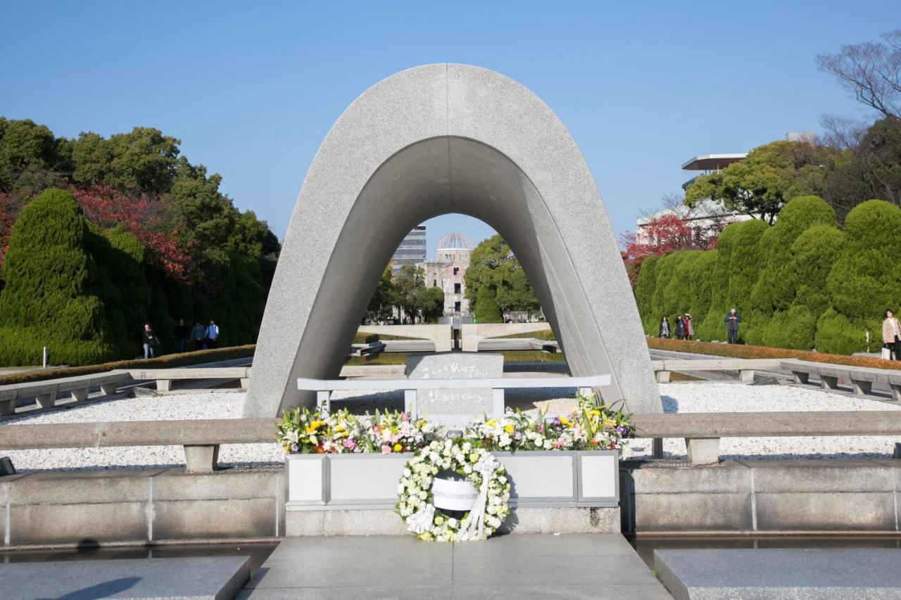 Hotel S-Plus Hiroshima Peace Park Exteriör bild
